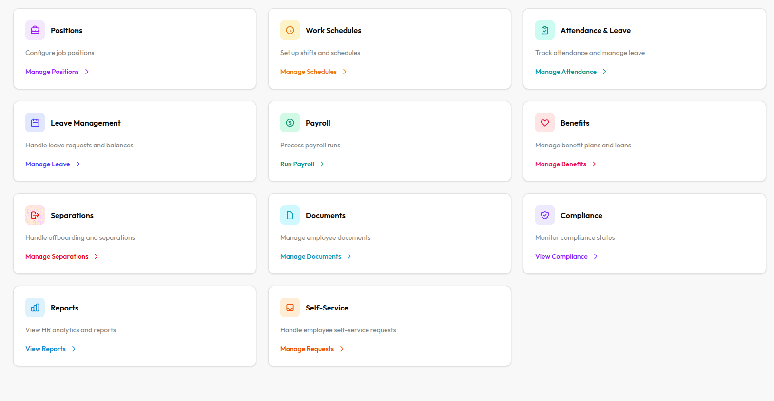 HR dashboard, expanded